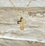 Pingente cruz vazada ouro 18k
