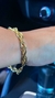 Pulseira elegance trançado ouro 18k - comprar online