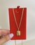 Colar rosto de Cristo ouro 18k