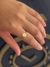 Anel solar ouro 18k