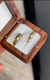 Aliança abaulada 5mm ouro 18k