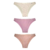 Kit 03 Calcinhas Tanga em microfibra - DelRio