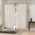 Cortina Pratika Lisa Slim 2,60 x 1,70m - Marfim e Areia - Bella Janela