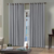 Cortina Pratika Lisa Slim 2,60 x 2,30m - Titanio a Areia - Bella Janela