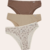 Kit 3 Calcinhas Feminina Biquíni Estampada - DelRio