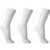 Kit Meia Lupo Sport Cano Alto Adulto 3 pares