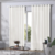 Cortina Duplex Mônaco 3,00 x 1,70m - Branco e Marfim - Bella Janela - comprar online