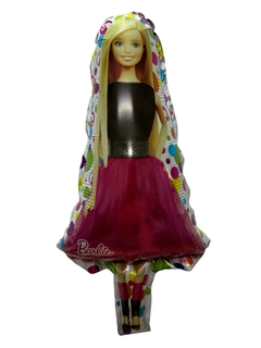 GLOBO METALIZADO 14" BARBIE CUERPO - comprar online