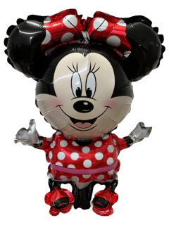 GLOBO METALIZADO 14" MINNIE CUERPO ROJO - buy online