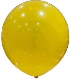 POP BALLOON STANDARD 12" X 50 UN. AMARILLO