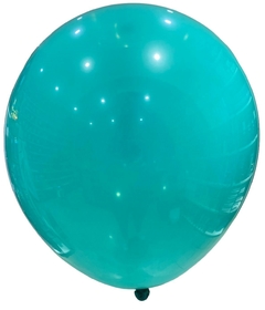 POP BALLOON STANDARD 12" X 50 UN. VERDE AGUA MARINA