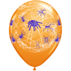 GLOBO TELARAÑAS NARANJA 2023 X 50 UN