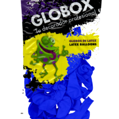 GLOBOX PERLADO AZUL OSCURO 5" (50 UNIDADES) - comprar online