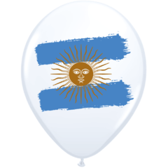 GLOBO BANDERA DE ARGENTINA X 50 UN.