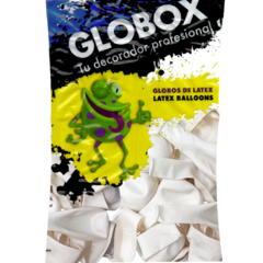 GLOBOX STANDAR 12" BLANCO (SOBRE X 50) - comprar online