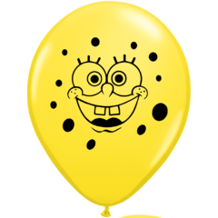 GLOBO BOB ESPONJA X 25 UNIDADES