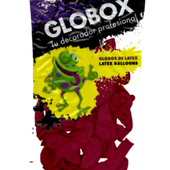 GLOBOX PERLADO BORDO 5" (50 UNIDADES) - comprar online