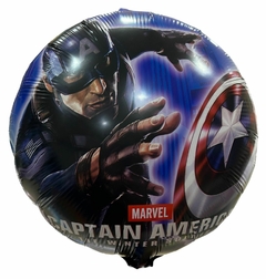 GLOBO METALIZADO 18" CAPITAN AMERICA