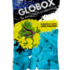 GLOBOX STANDAR 12" CELESTE (SOBRE X 50) - comprar online