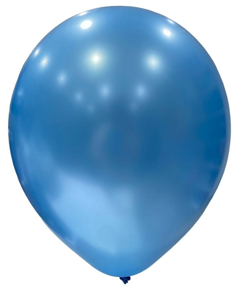 GLOBOX PERLADO 12 " CELESTE (SOBRE X 50)