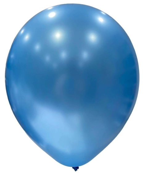 PARTY TIME PERLADO 12" X 25 UN. CELESTE