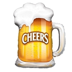GLOBO METALIZADO 14" CHOPP DE CERVEZA