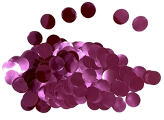 CONFETTI ROSA REDONDO OVNI X 20GR (1.5 CM)