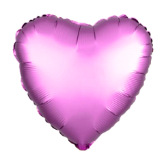 Globo Metalizado 18 Corazón Rosa