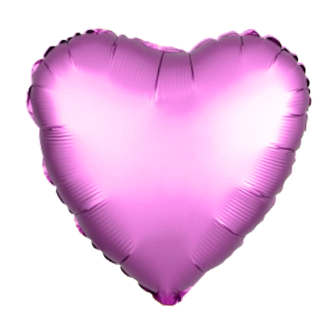 GLOBO METALIZADO 5 CORAZON ROSA