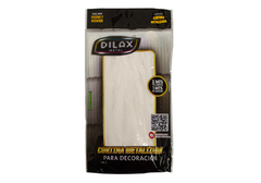 CORTINA DILAX METALIZADA BLANCA 2X1MTS