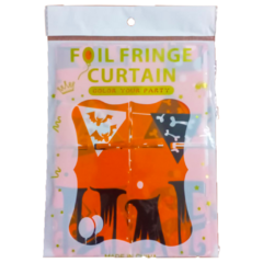 CORTINA LADRILLOS CUADRADOS HALLOWEEN NARANJA - buy online