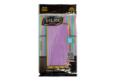 CORTINA DILAX PASTEL LILA 2X1MTS