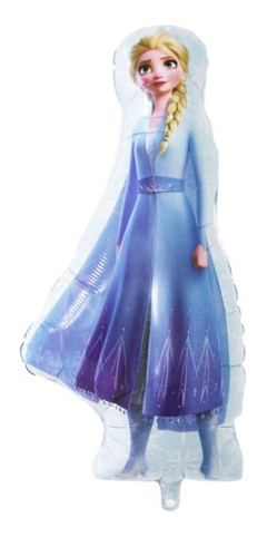 GLOBO METALIZADO 14" FROZEN ELSA FORMA