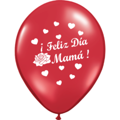 GLOBO FELIZ DIA MAMA X 25 UNIDADES - comprar online