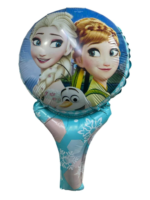GLOBO METALIZADO 14" BASTON FROZEN PERSONAJES