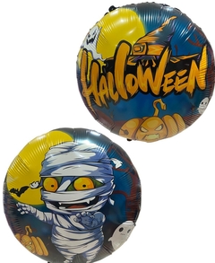 GLOBO METALIZADO 18" HALLOWEEN MOMIA