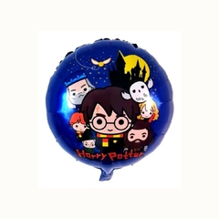 GLOBO METALIZADO 18" HARRY POTTER REDONDO