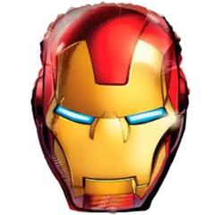 GLOBO METALIZADO 18" IRONMAN CARA