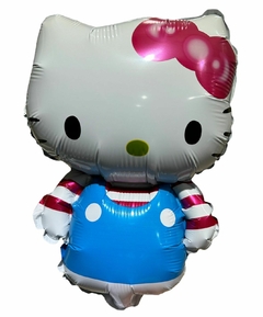 GLOBO METALIZADO 14" KITTY CELESTE