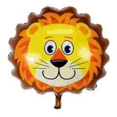 GLOBO METALIZADO 14" LEON CARA