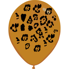 GLOBO LEOPARDO X 25 UNIDADES - comprar online