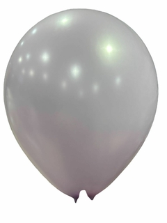 GLOBO PERLADO LILA PASTEL 12" X 50 UN