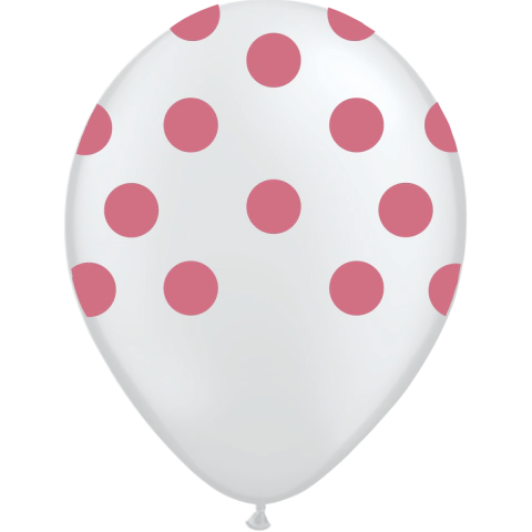 GLOBO LUNAR CRISTAL CON ROSA X 25 UNIDADES