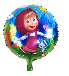 GLOBO METALIZADO 18" MASHA