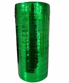 CINTA METALIZADA VERDE 100 M - comprar online