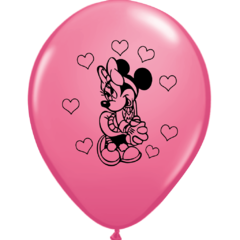 Globo Minnie Cuerpo x 50 Unidades