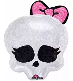 GLOBO METALIZADO 36 CALAVERA MONSTER HIGH (ANAGRAM) - comprar online