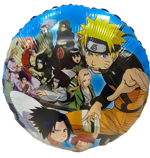 GLOBO METALIZADO 18" NARUTO