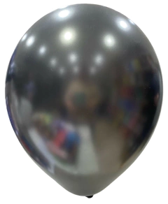 PARTY TIME PERLADO 12" X 25 UN. NEGRO