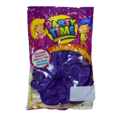 PARTY TIME STANDARD 9 X 50 UN.VIOLETA - comprar online
